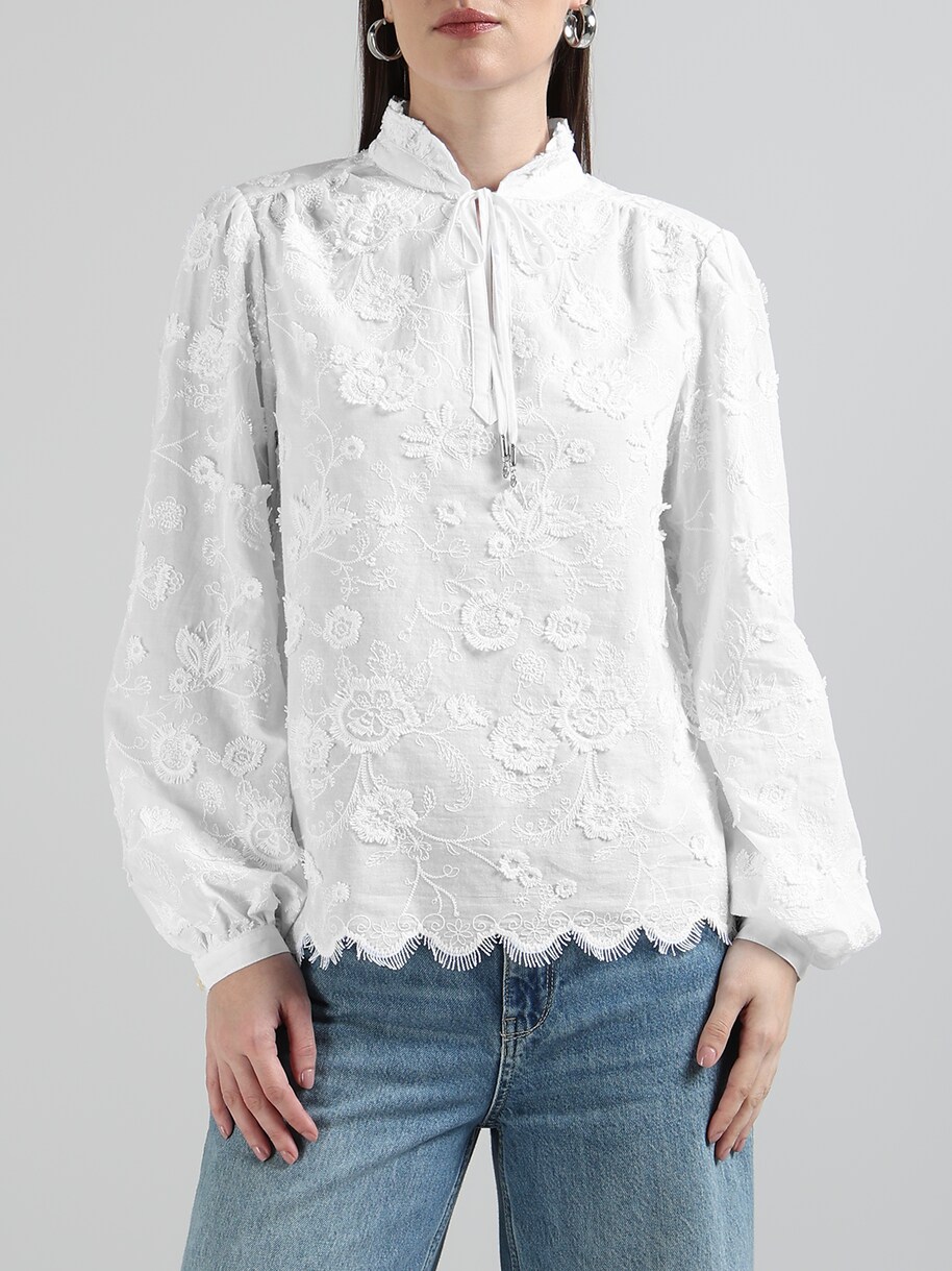 Frill Blouse